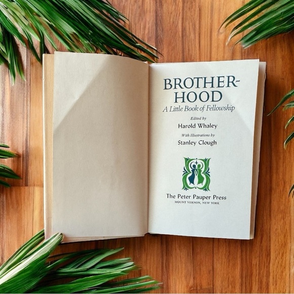 VINTAGE Brotherhood: A Little Book of Fellowship & How Dear to My Heart - Picture 12 of 16